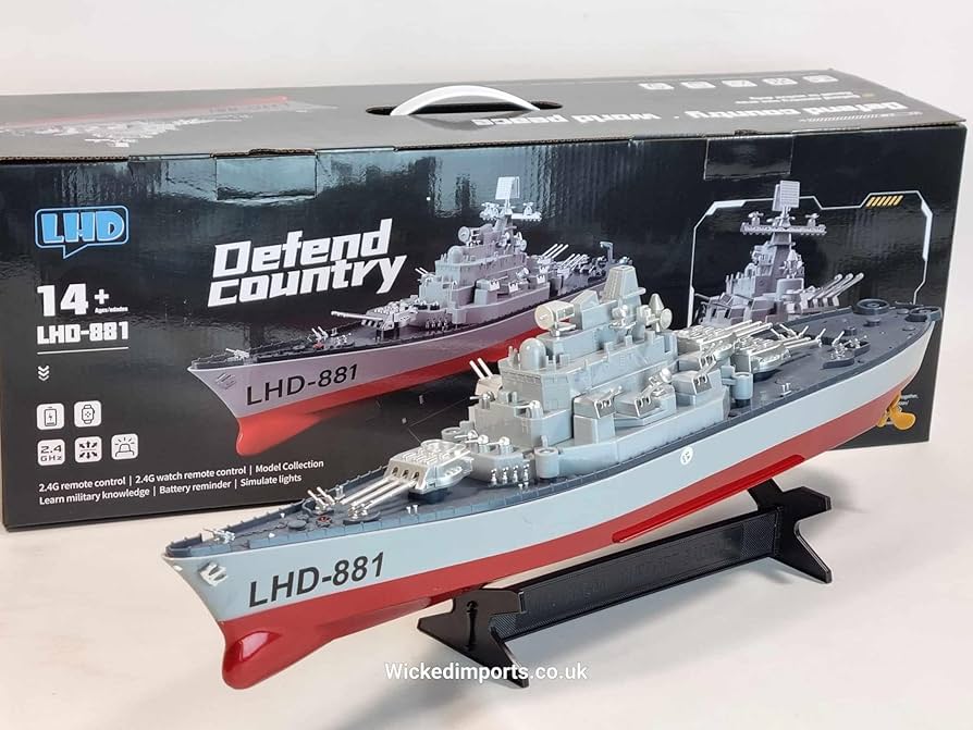 空母ラジコン 1/275スケール Amazon.co.jp: Comtechlogic® CM-2187 1:275スケール 崩壊 戦艦